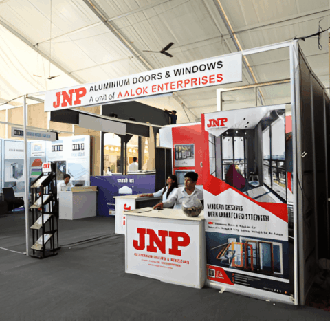 Doors and windows exhibitor stall